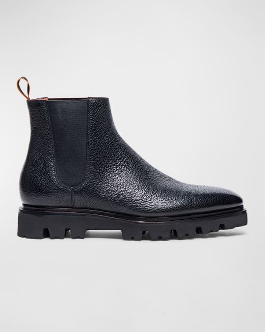 Men s Carter Leather Chelsea Boots