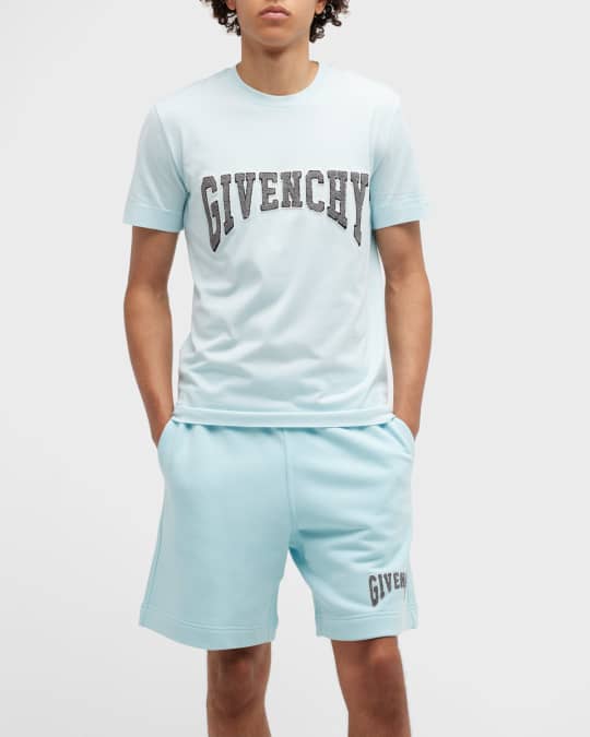 Givenchy Men s Slim Fit Towel Varsity T Shirt Neiman Marcus