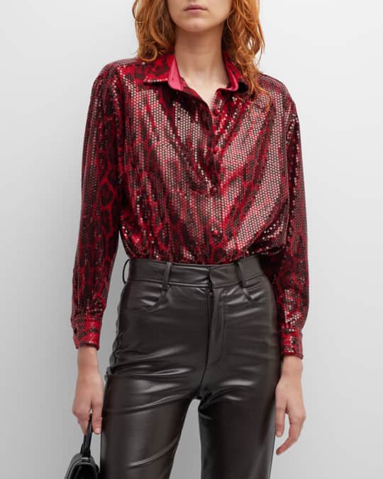 Neiman marcus sequin tops discount
