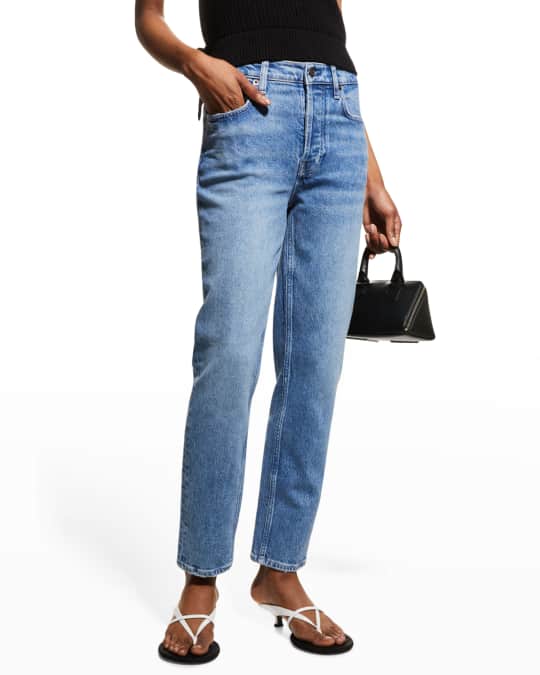 Rails The Melrose Straight Faded Ankle Jeans | Neiman Marcus