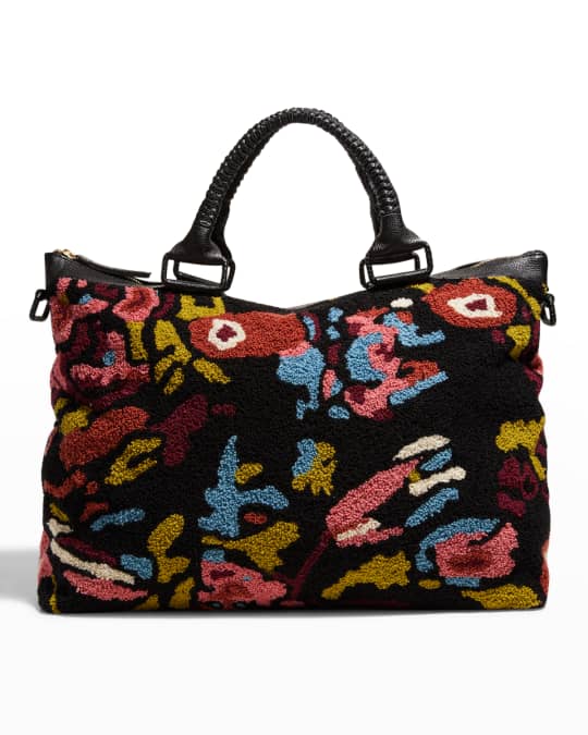 Garden Textured Zip Weekender Bag