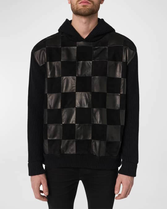 Amiri hotsell checkered hoodie