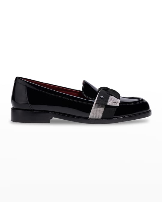 Kate spade patent leather loafers discount