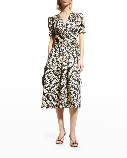 knee length dresses for ladies Ballerina Wrap Dress – Diane von Furstenberg main image 0