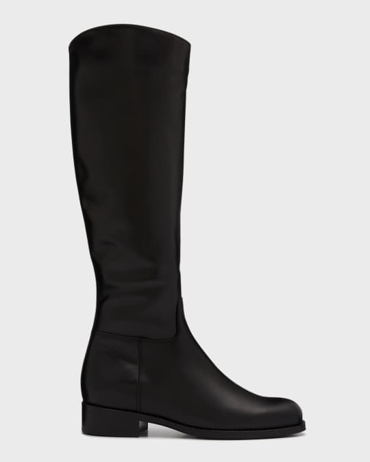 La Canadienne Sasha Leather Riding Boots | Neiman Marcus