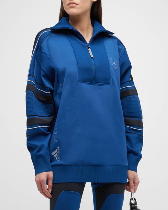 adidas by Mixed Knit Pullover Neiman Marcus