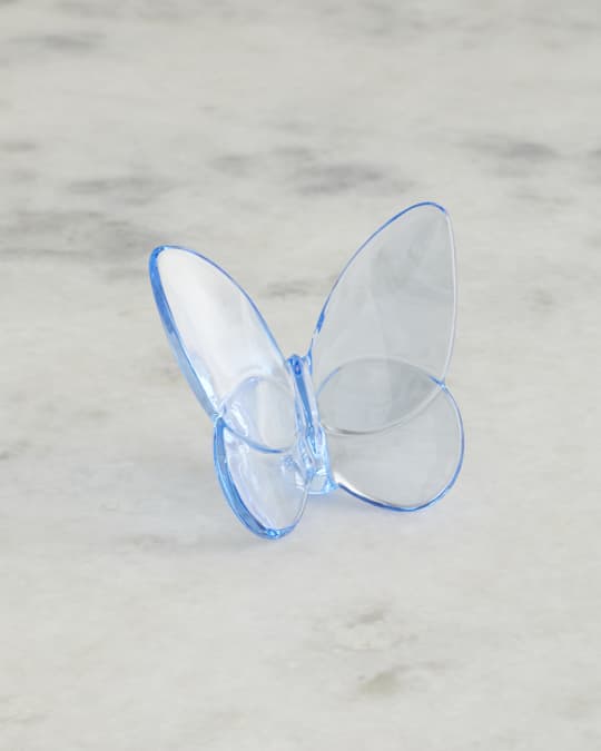 Baccarat 蝶と蔓のクリスタルアート
