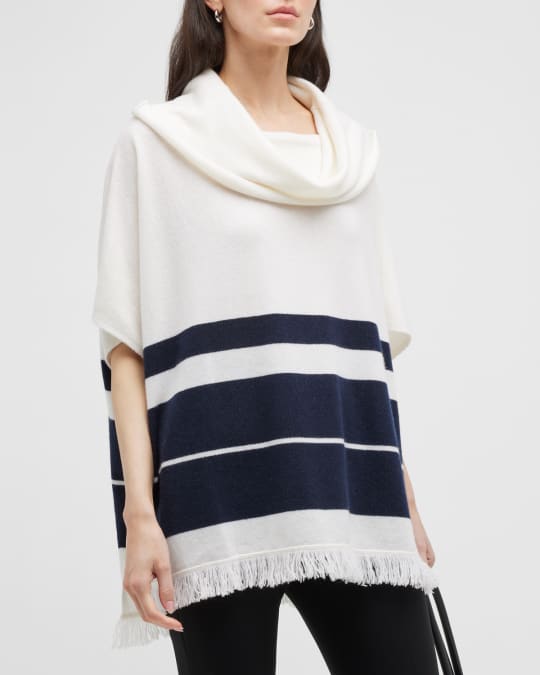 Neiman marcus cashmere poncho discount