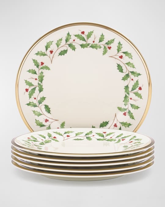 Lenox Holiday Salad Plate Set, Buy 3 Get 6 Neiman Marcus