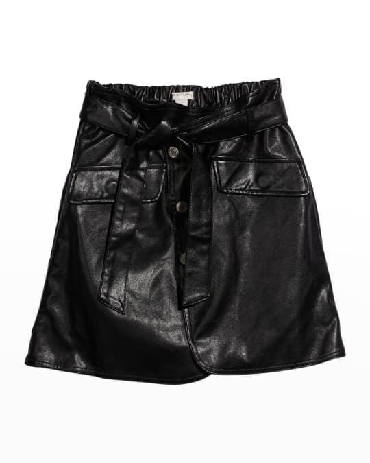 Women's Metallic Pleather Skirt | Rock & Roll Denim - Xs