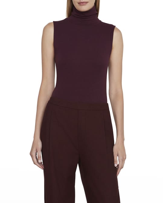 Vince outlet sleeveless turtleneck