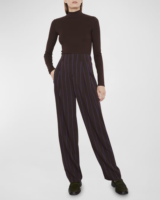 Vince striped pants top