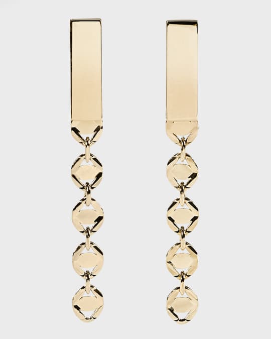 Short Bar Miami Linear Earrings, 31mm
