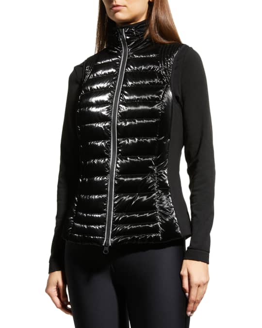 Blanc noir deals puffer vest