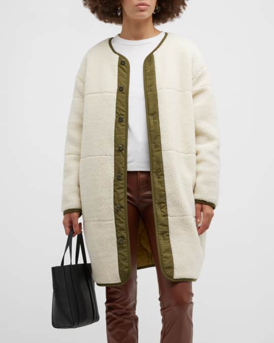 Mother shearling coat sales