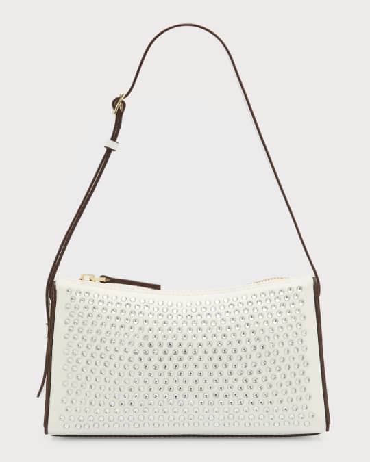 Prism Mini Crystal Leather Shoulder Bag