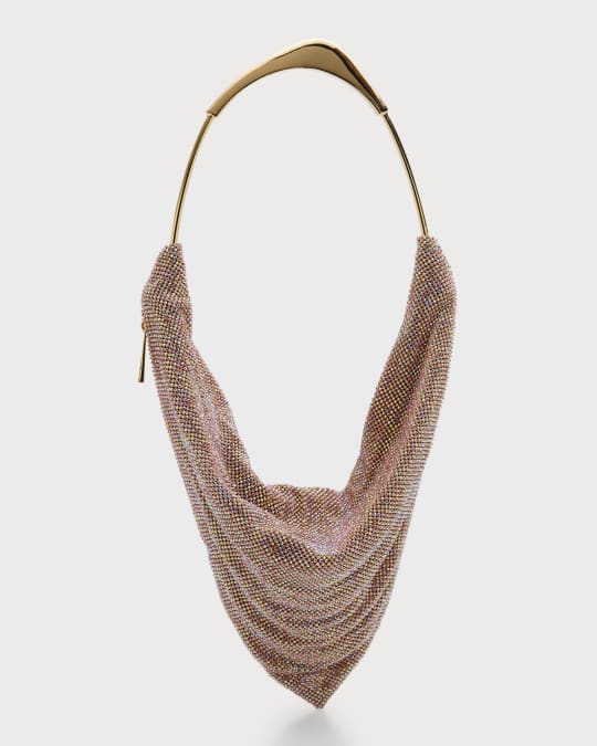 Ursula Crystal Mesh Shoulder Bag
