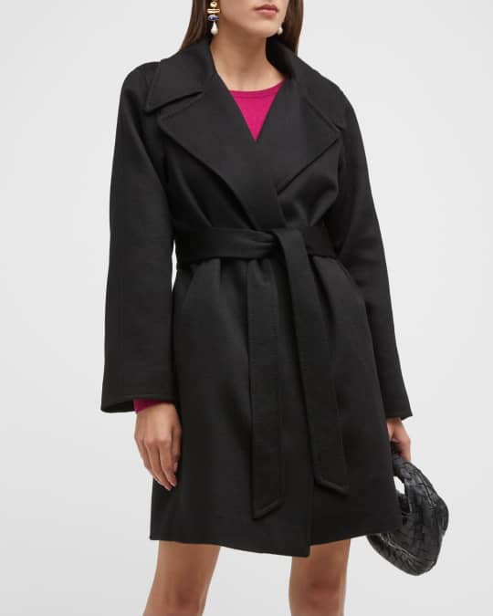 Sofia cashmere wrap coat new arrivals