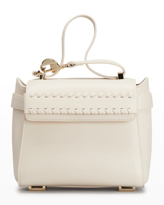 Chloe Nacha Small Leather Top-Handle Bag | Neiman Marcus