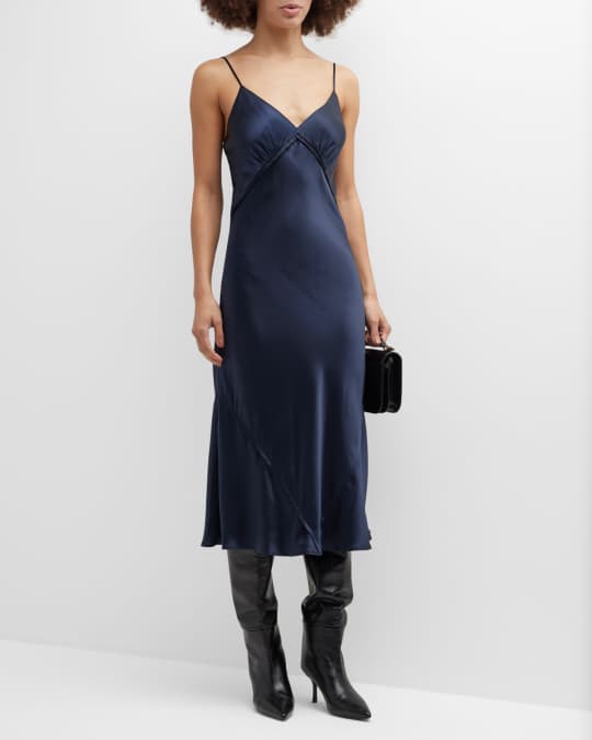 Neiman marcus silk dress cheap