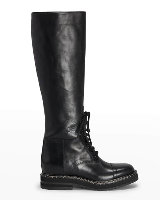 Neiman marcus black boots outlet