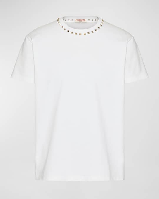 Mens valentino hotsell rockstud t shirt