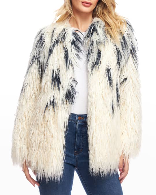 Neiman marcus faux fur coat clearance