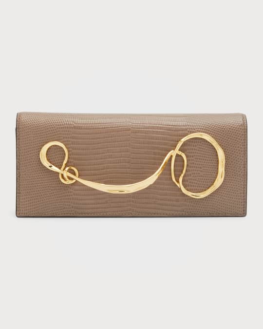Side discount clutch purse