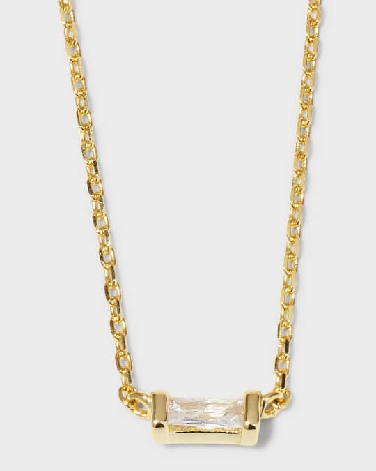 Kendra Scott Juliette Pendant Necklace, Gold Neiman Marcus