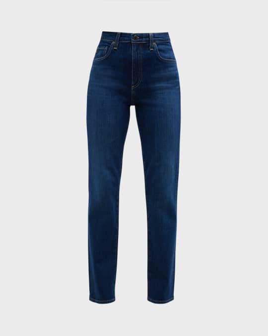 AG Jeans Saige High Rise Straight Jeans | Neiman Marcus