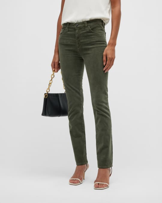 Ag Mari High Rise Slim Straight Jeans In Melodic
