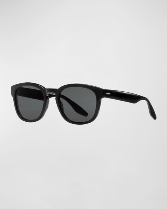 Barton Perreira Men s Nelson Keyhole Bridge Rectangle Sunglasses Neiman Marcus
