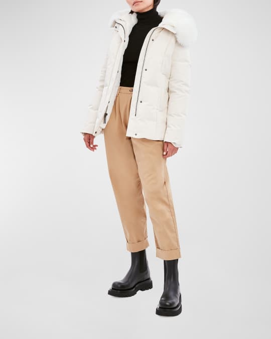 Luka Faux Fur Paneled Coat