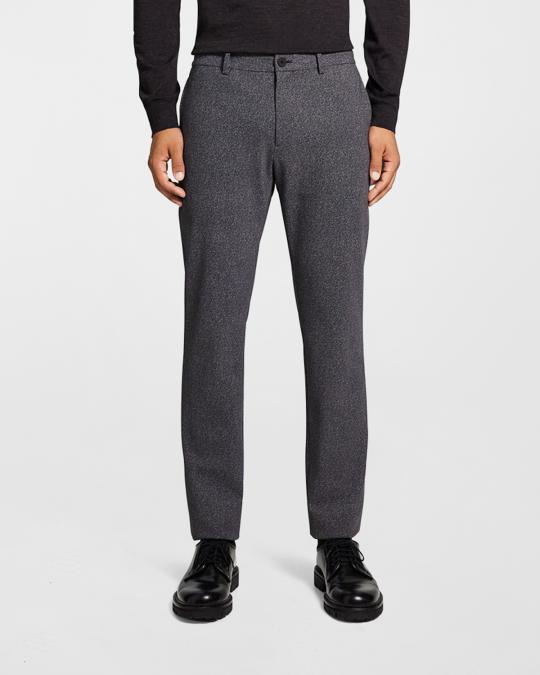 Theory Men's Zaine Precision Tweed Pants | Neiman Marcus