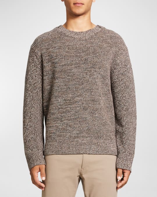 Theory Men's Lamar Melange Knit Sweater | Neiman Marcus