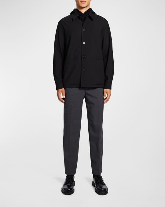 Theory セットアップ　Bond Wool Twill Selk Theory Men's Selk Wool Twill Jacket | Neiman Marcus