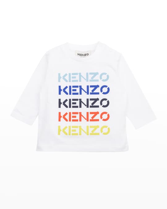 Get the Men's Black Kenzo Gradient Colour Classic Tiger Logo T