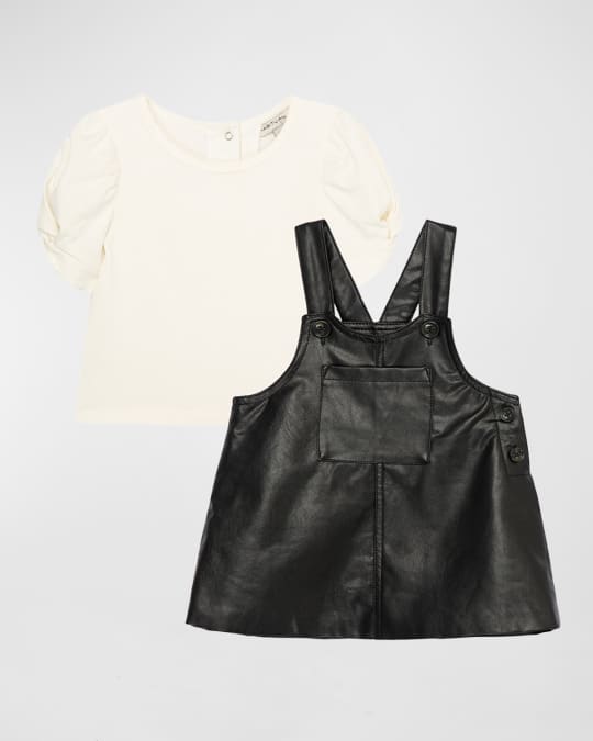 Leather jumper dress deals