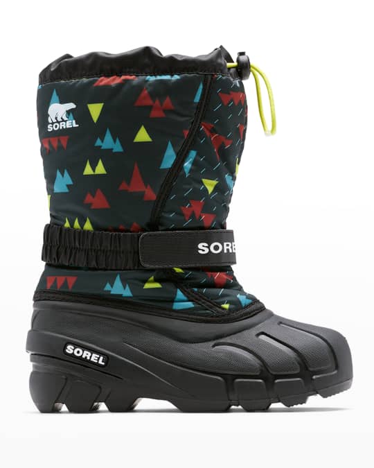 Sorel Kid's Slurry Multicolor Triangle Boots, Toddlers Neiman Marcus