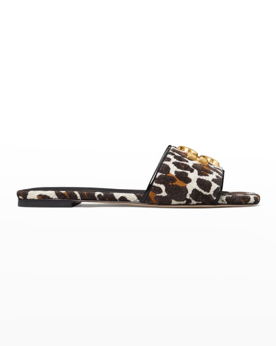 Tory burch cheap sandals cheetah