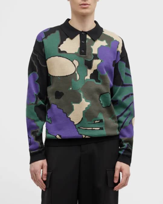 新品同様 x Puma P.A.M. Marcus Neiman | Shirt Polo Knitted Men's トップス