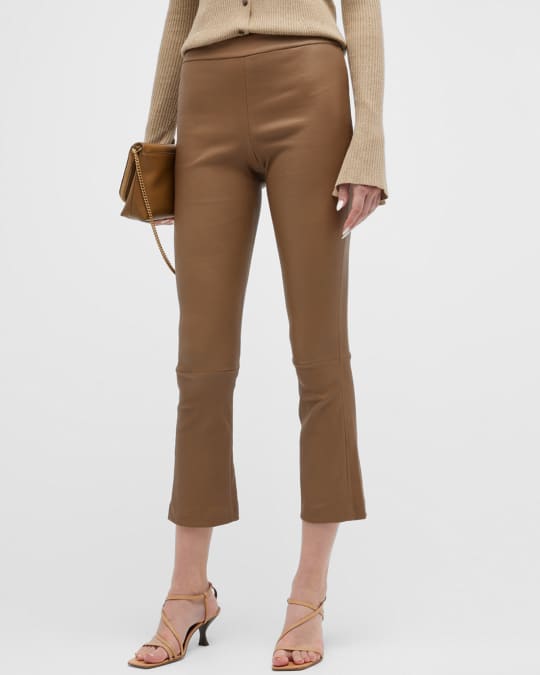 Commando Faux Leather Split Front Pants