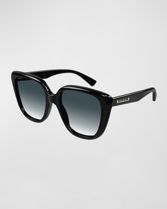 Gucci colorblock acetate square online sunglasses