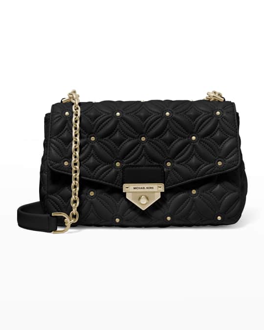MICHAEL Michael Kors Soho Large Flower Quilted Chain Shoulder Bag
