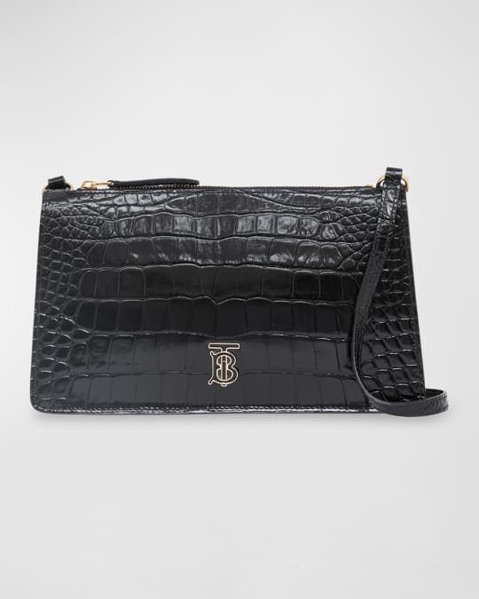 Burberry crocodile-effect Shoulder Bag - Farfetch