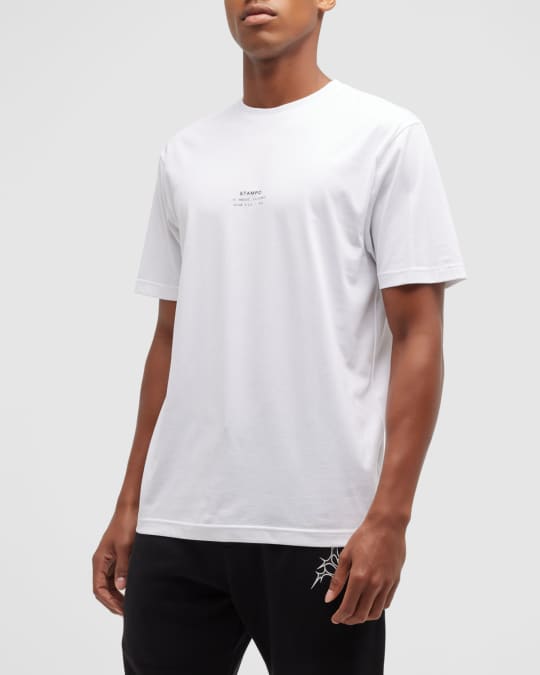 Stampd Men's Stacked-Logo Crew T-Shirt | Neiman Marcus