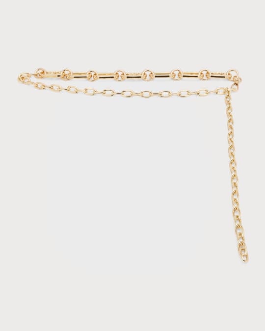 Michael Kors MK Link Chain Belt Neiman Marcus