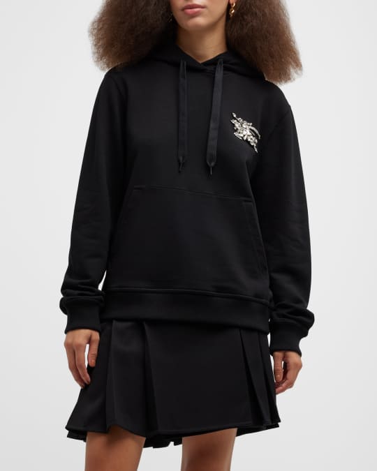 Burberry crest hoodie outlet