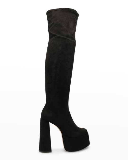 Shirley Platform Over The Knee Boots
