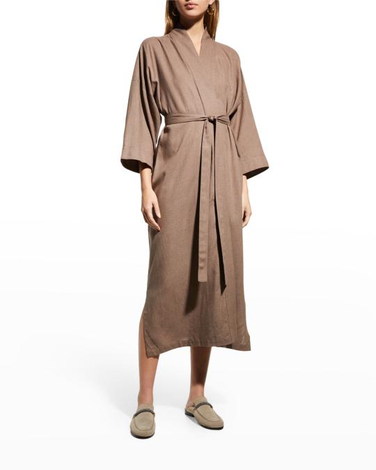 silk noil dress Carolyn Raw Silk Slip Dress